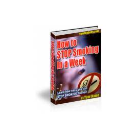 Stop Smoking E-book